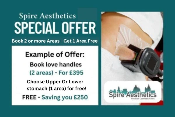 Fat Freezing Promotion yorkshire  from Spire Aesthetics - Book Today!