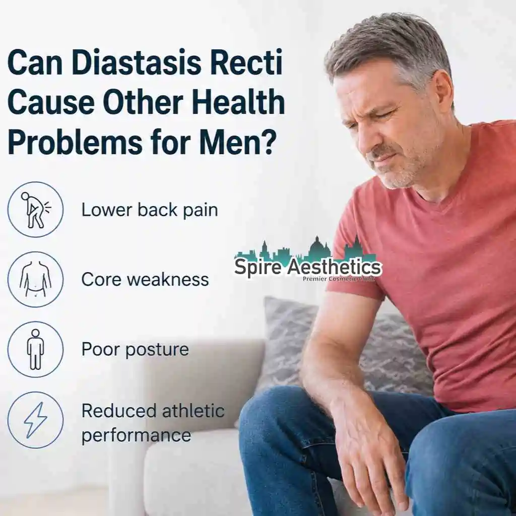Can Diastasis Recti Cause Other Health Problems for Men yorkshire ?