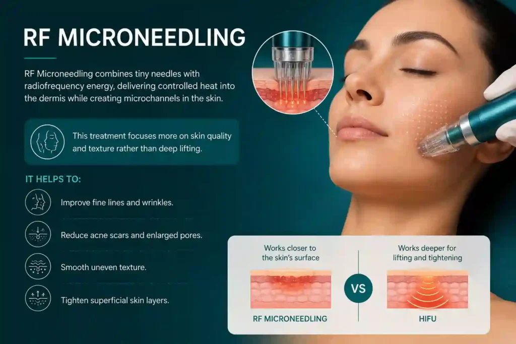 What Does RF Microneedling Do That HIFU Alone Cannot yorkshire
