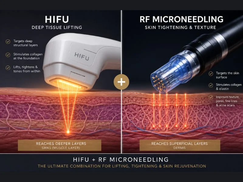 What Could Combining HIFU and RF Microneedling Do for Your Skin yorkshire ?